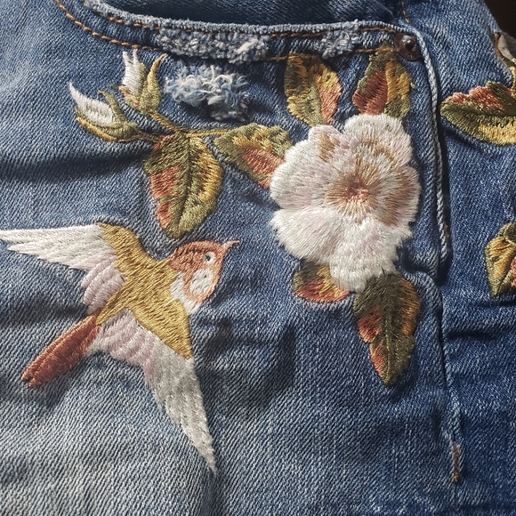 NWT AEO Sz 4 Vintage Hi-Rise Festival Shorts - Picture 10 of 15